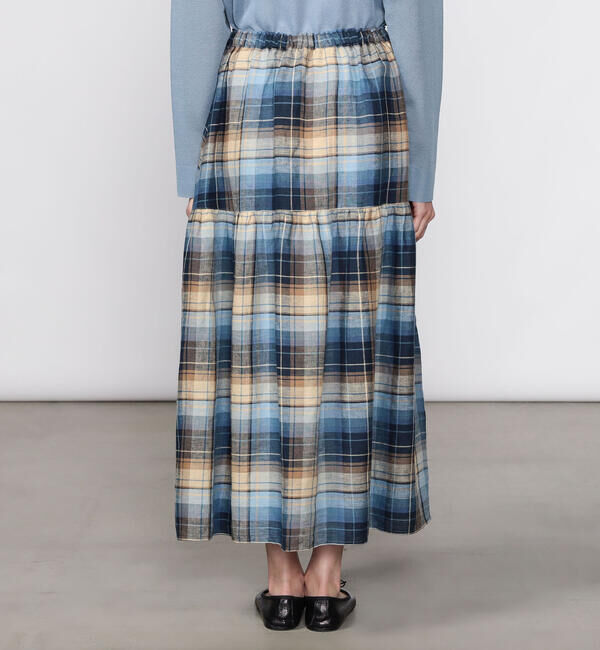 ONEIL OF DUBLIN「O'NEIL OF DUBLIN | ティアードスカート CHECK WOMEN」|スカート|