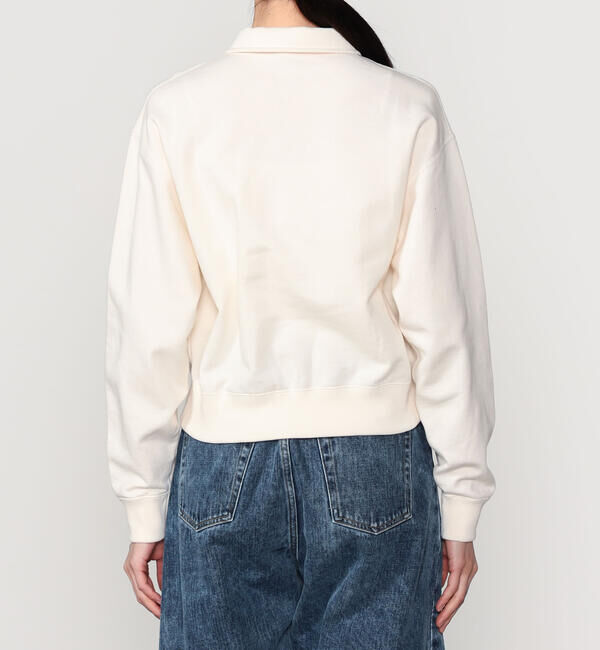 ORCIVAL「ORCIVAL | コットン裏毛 ハーフジッププルオーバー WOMEN」|スウェット・ジャージ|