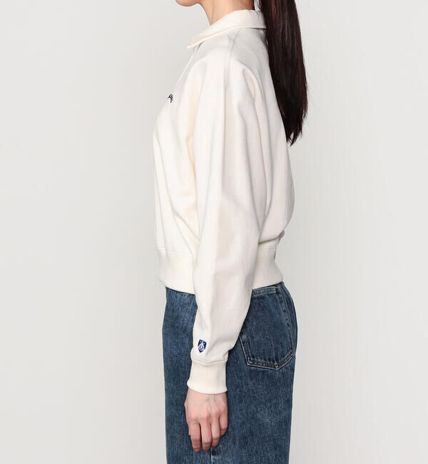 ORCIVAL「ORCIVAL | コットン裏毛 ハーフジッププルオーバー WOMEN」|スウェット・ジャージ|