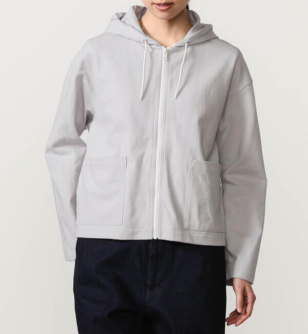 ORCIVAL「ORCIVAL | コットン ロングスリーブ フードジャケット WOMEN」|パーカー|