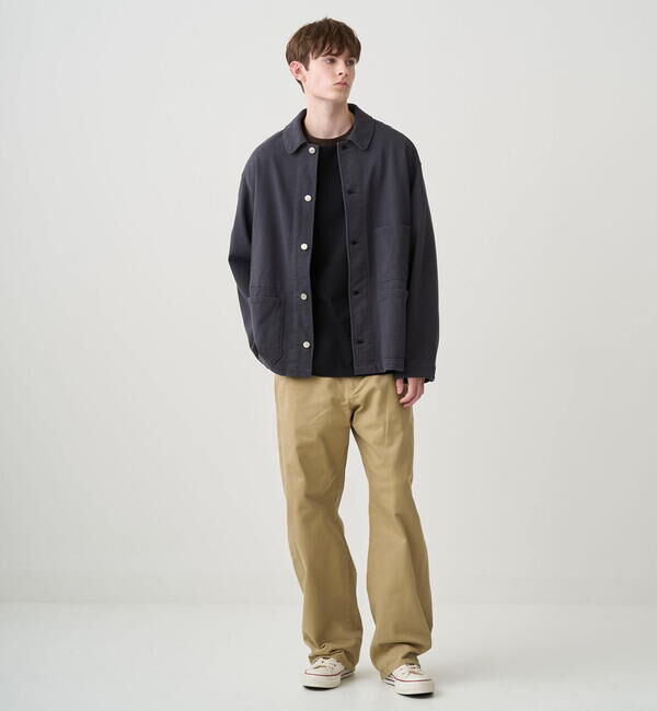 ORCIVAL「ORCIVAL | パラレルジャージー フレンチカバーオール MEN」|テーラードジャケット|