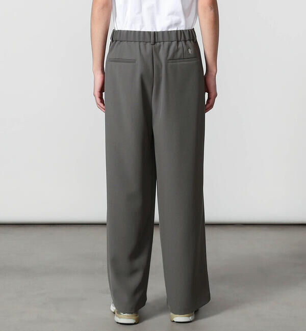 GYMPHLEX「Gymphlex | タック ワイドイージーパンツ MEN」|チノ|