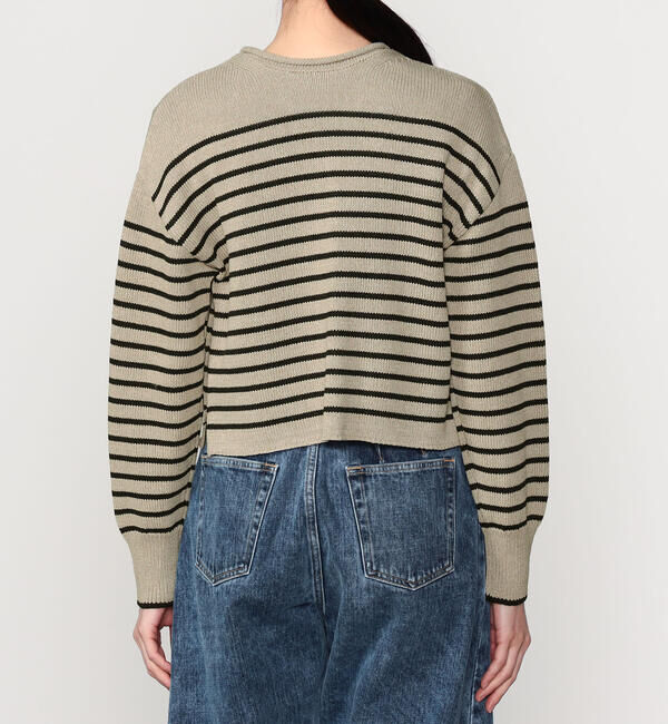  「WALANCE | 2way ペーパーニット カーディガン WOMEN」|ニット・セーター|