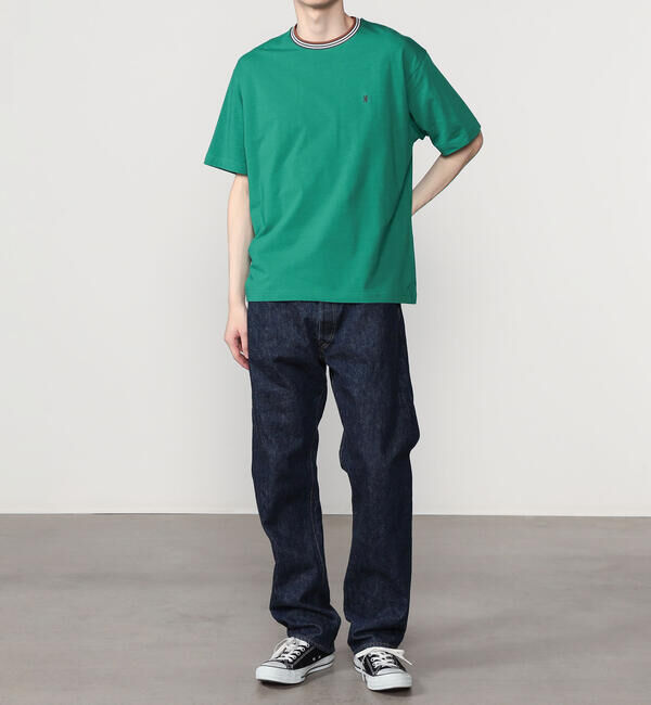 GYMPHLEX「Gymphlex | 〈別注〉クルーネック ラインTシャツ MEN」|Tシャツ・カットソー|