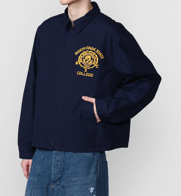  「WHITESVILLE | コットンポプリン スポーツジャケット MEN」|テーラードジャケット|