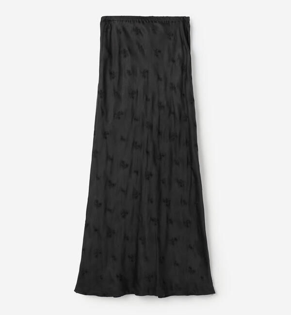  「TICCA | 〈別注〉 キュプラフラワーエンブロイダリースカート WOMEN」|スカート|