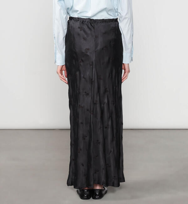  「TICCA | 〈別注〉 キュプラフラワーエンブロイダリースカート WOMEN」|スカート|