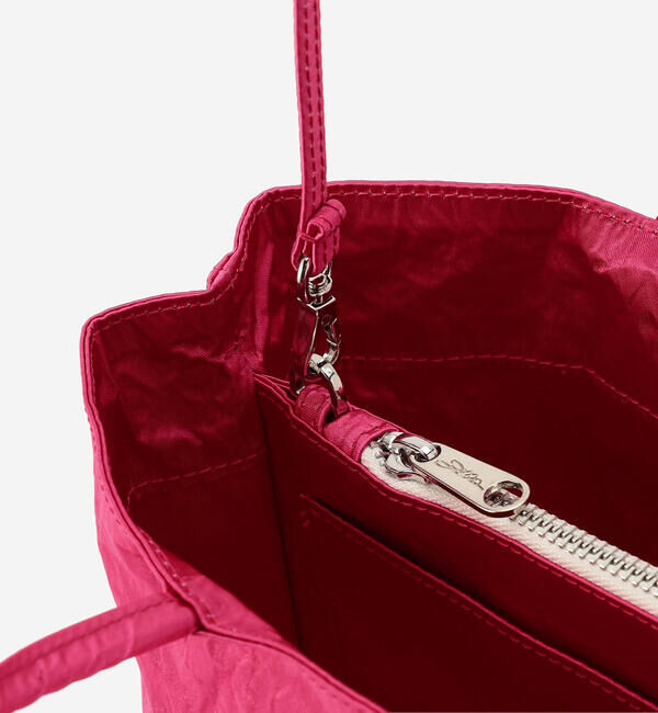  「Zilla | サテン 2WAY ショルダーバッグ WOMEN」|トートバッグ|