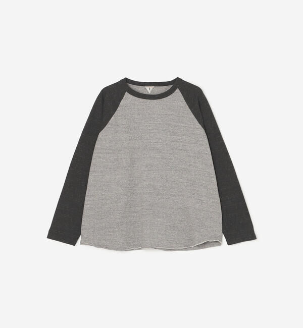  「FilMelange |〈別注〉ベースボール 長袖Tシャツ WOMEN」|Tシャツ・カットソー|GREY系1