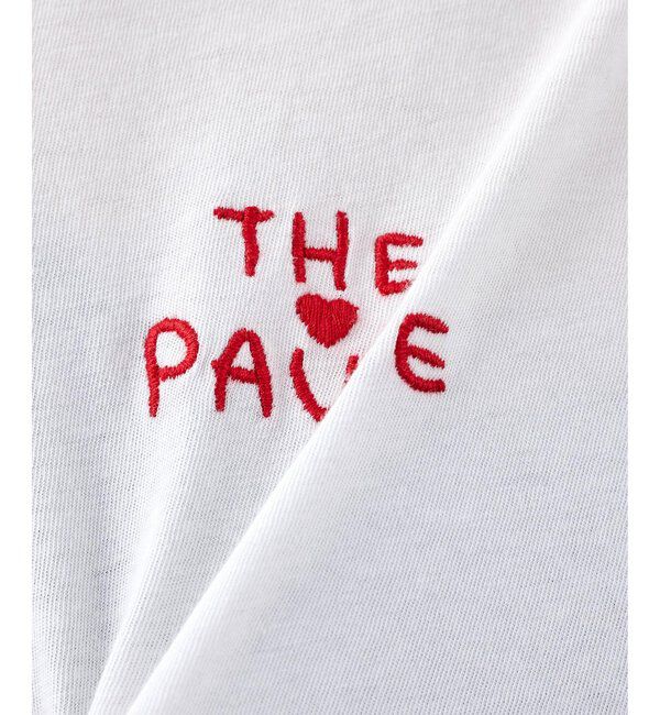 THE PAUSE「【THE PAUSE】THE PAUSE刺繍Tシャツ」|Tシャツ・カットソー|