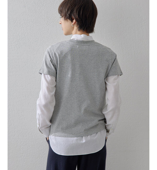 THE PAUSE「【THE PAUSE】THE PAUSE刺繍Tシャツ」|Tシャツ・カットソー|