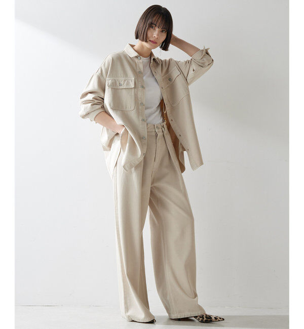  「デニムタックパンツ」|デニム|