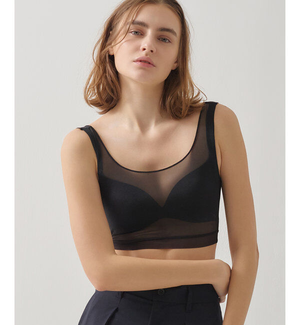  「【NICENICE MOMENT】MESH BRA TANK」|インナー|