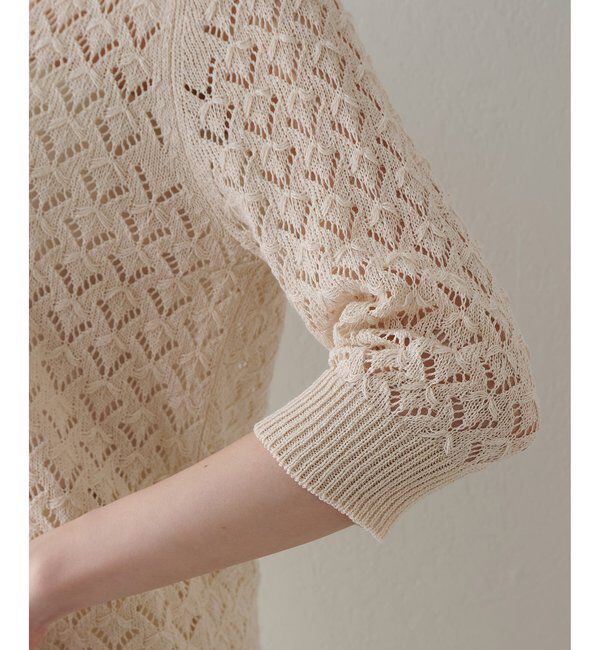 THE PAUSE「【GEMINI】ポロニットプルオーバー」|ニット・セーター|