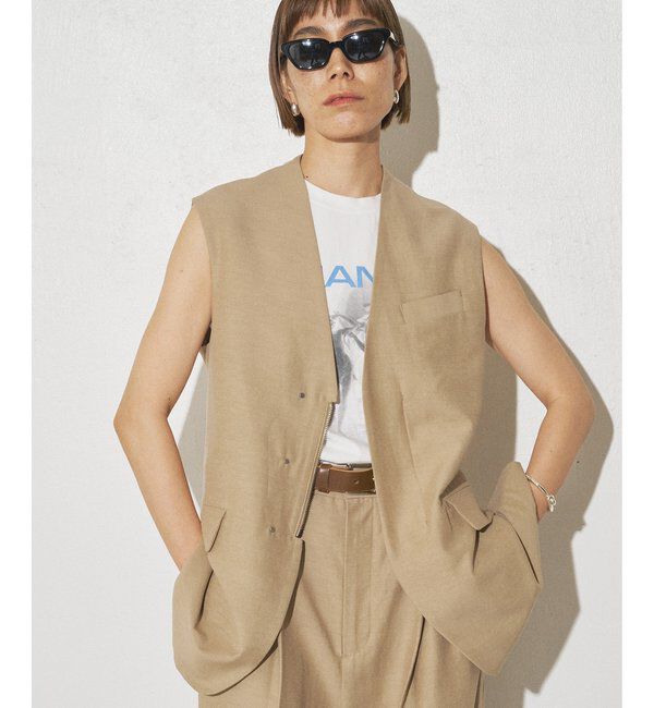 GEMINI「【GEMINI】ジレ」|ベスト・ジレ|