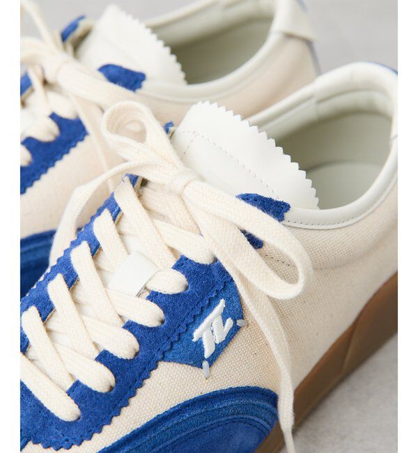  「【THESING】キャンバススエードスニーカー」|ロングブーツ|