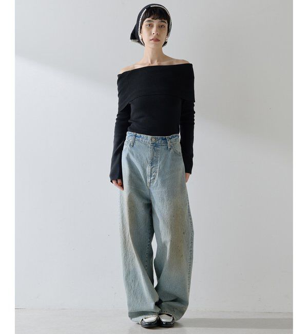  「オフショルニットプルオーバー」|ニット・セーター|