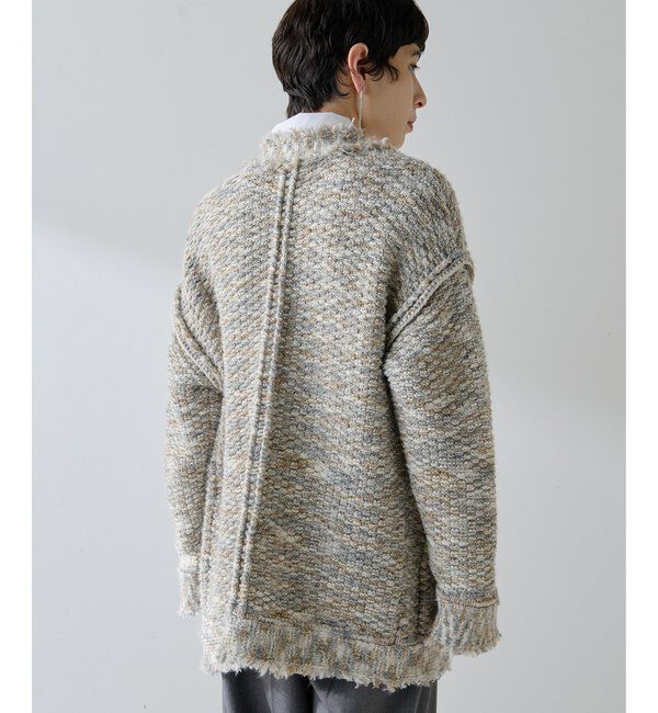 「ミックスヤーンニットツイードジャケット」|その他|