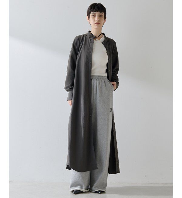  「ナイロンシャツドレス」|ワンピース|