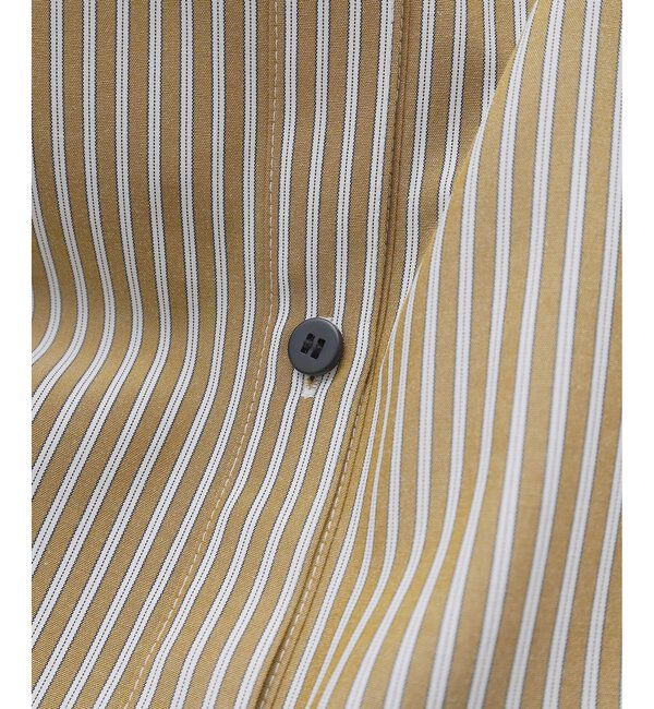 THE PAUSE「【THE PAUSE】ストライプシェイプシャツ」|シャツ・ブラウス|