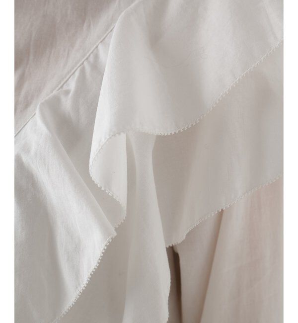 THE PAUSE「【THE PAUSE】フリルショートシャツ」|シャツ・ブラウス|