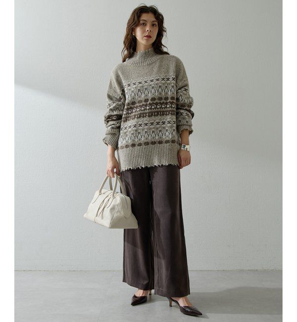  「フェアアイルプルオーバー」|ニット・セーター|