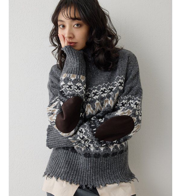  「フェアアイルプルオーバー」|ニット・セーター|