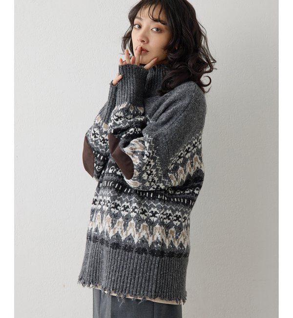  「フェアアイルプルオーバー」|ニット・セーター|