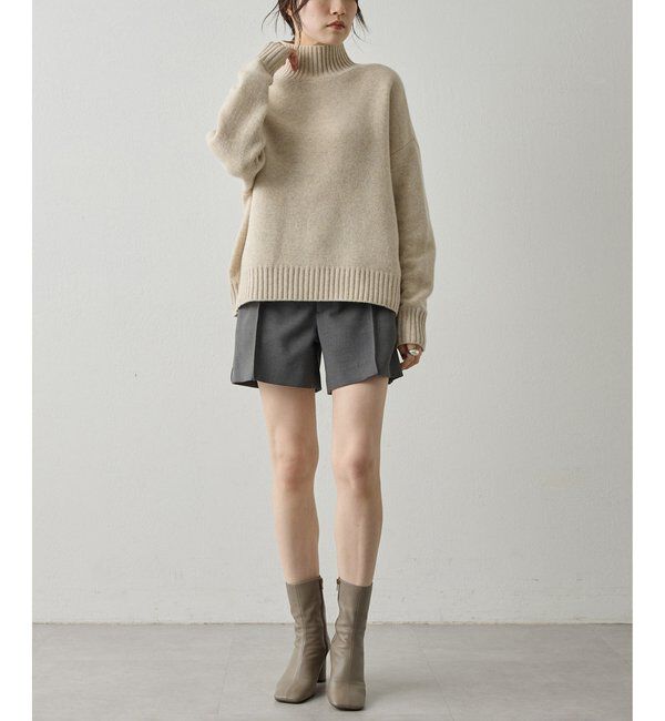 Drawing Numbers「【Drawing Numbers】接結ルーズタートルニット」|ニット・セーター|