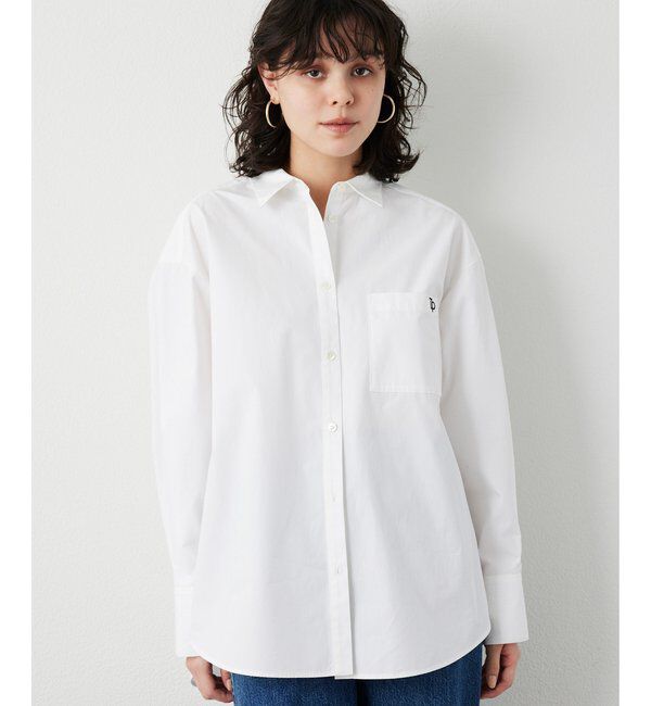 THE PAUSE「【THE PAUSE】ポケットシシュウシャツ」|シャツ・ブラウス|