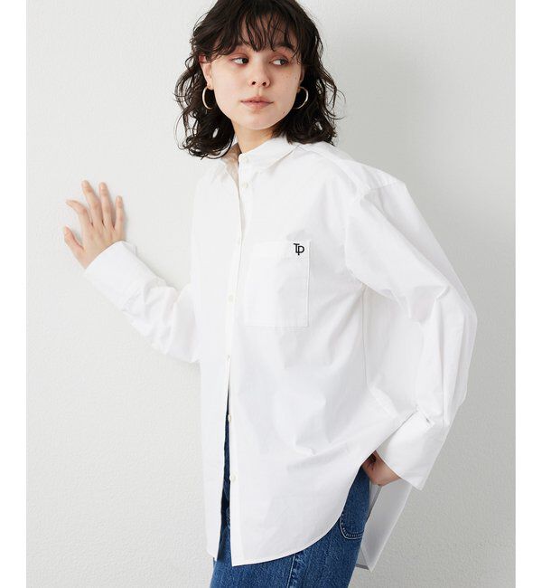 THE PAUSE「【THE PAUSE】ポケットシシュウシャツ」|シャツ・ブラウス|