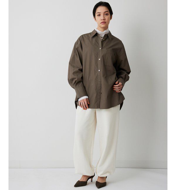 THE PAUSE「【THE PAUSE】ポケットシシュウシャツ」|シャツ・ブラウス|