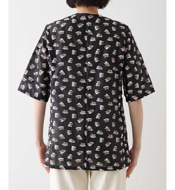 THE PAUSE「【THE PAUSE】フラワージャガードブラウス」|シャツ・ブラウス|