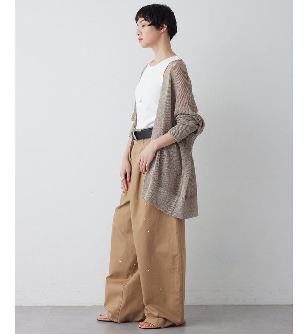  「メッシュニットカーディガン」|ニット・セーター|