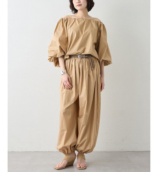  「タイプライターオフショルブラウス」|シャツ・ブラウス|