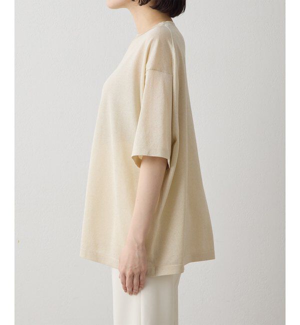  「ラメニットTEE」|ニット・セーター|