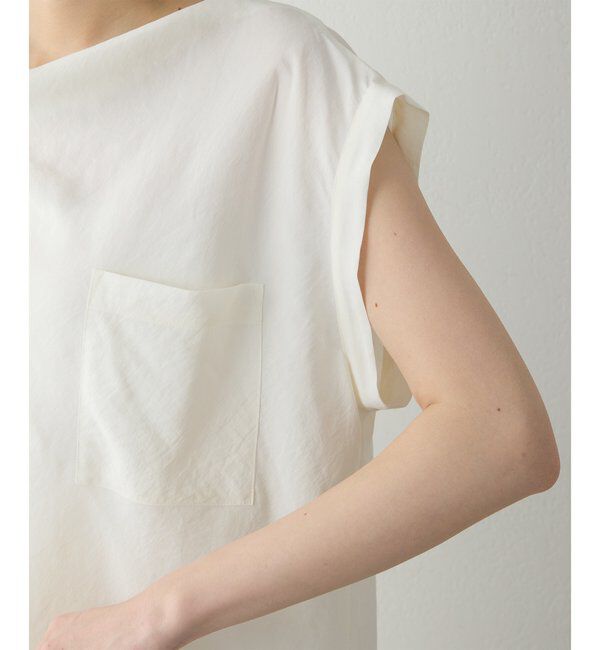  「ドレープノースリーブブラウス」|シャツ・ブラウス|