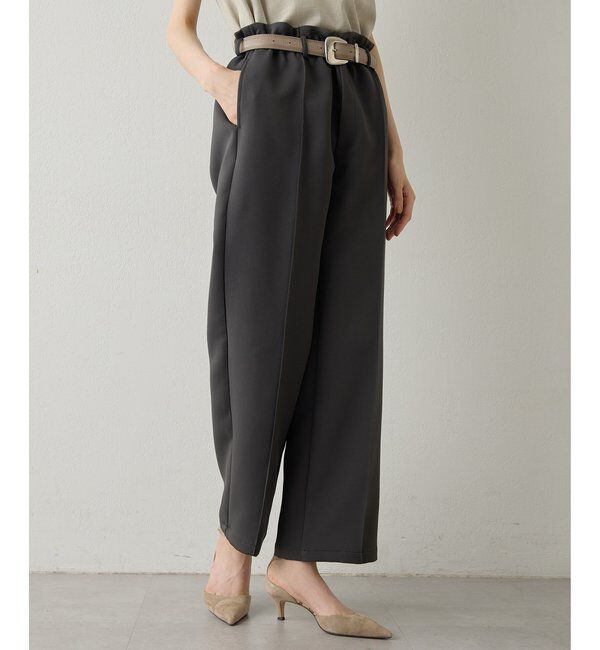  「【Drawing Numbers】トリプルクロスドロストワイドパンツ」|チノ|