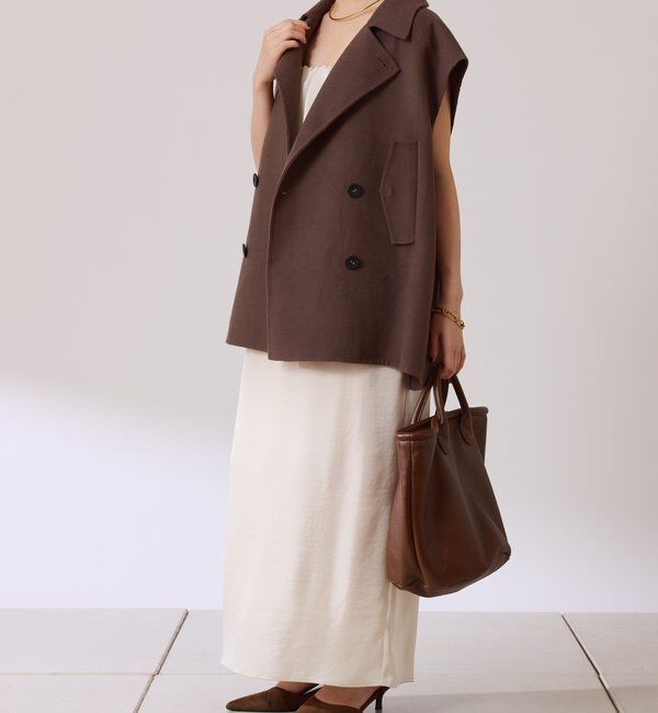  「リバーオーバーミドルベスト」|ベスト・ジレ|