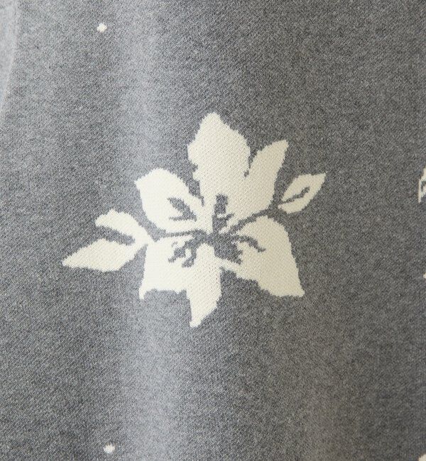  「フラワージャガードニットキャミ/セットアップ」|ニット・セーター|