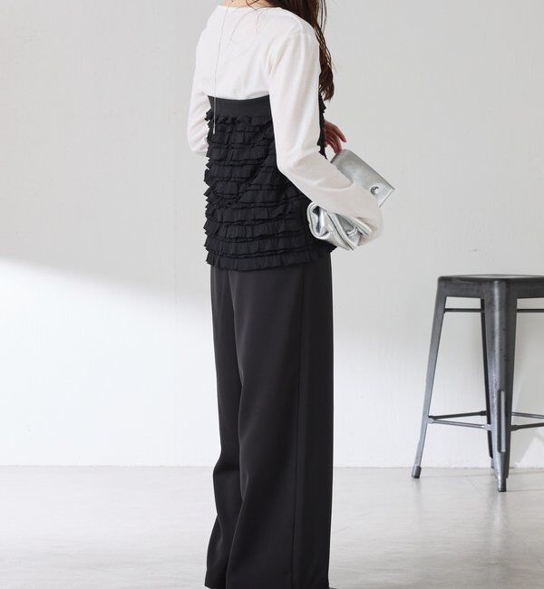  「【PROVOKE別注アイテム】 フリルレイヤードスカート」|スカート|