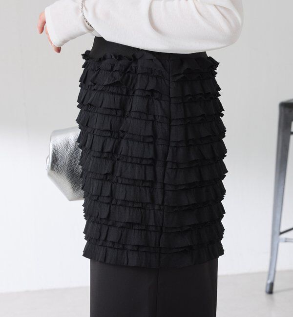  「【PROVOKE別注アイテム】 フリルレイヤードスカート」|スカート|