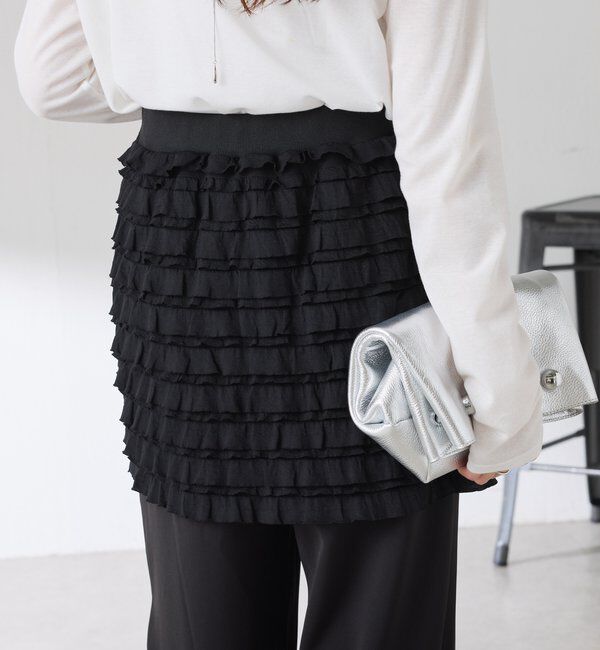  「【PROVOKE別注アイテム】 フリルレイヤードスカート」|スカート|