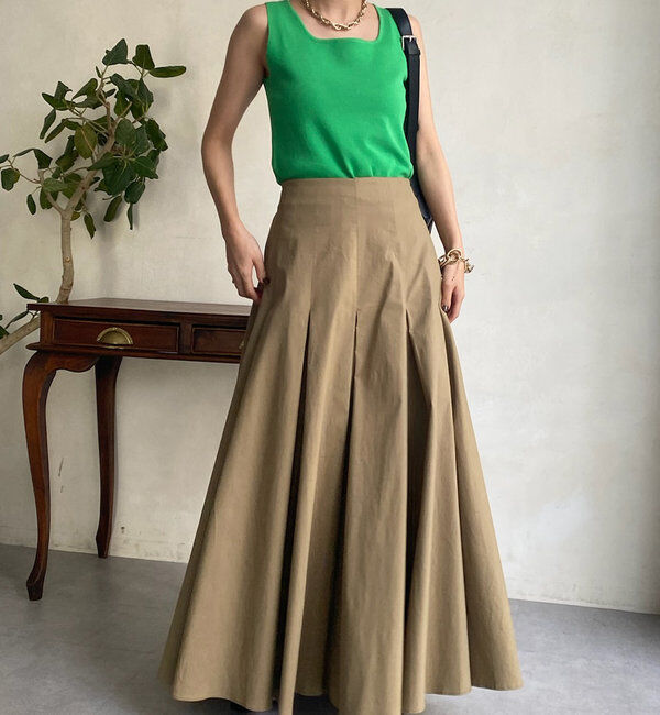  「スクエアニットタンク」|ニット・セーター|