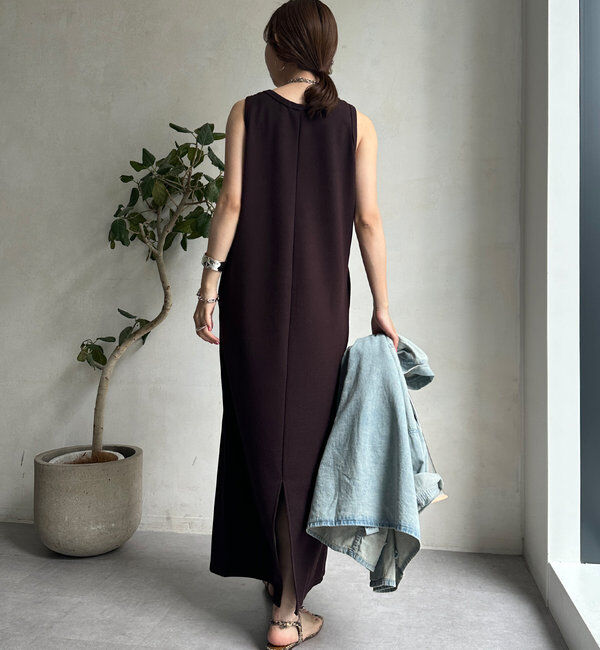  「【全骨格細見え】ブークレーダンボールタンクワンピース」|ワンピース|