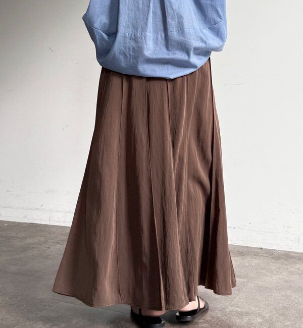  「パネルプリーツスカート」|スカート|