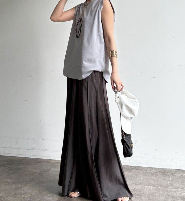  「パネルプリーツスカート」|スカート|