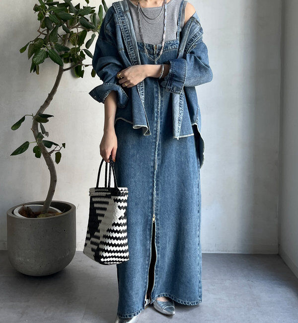  「前後2WAYラメニットタンク」|ニット・セーター|