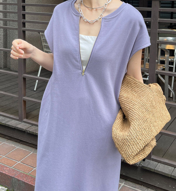  「【SAKURA&times;こっち企画】前後2WAYジップワンピース」|ワンピース|