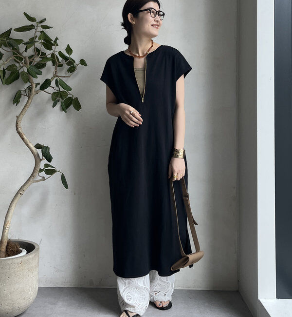  「【SAKURA&times;こっち企画】前後2WAYジップワンピース」|ワンピース|